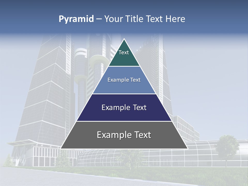 Cars Steel Building PowerPoint Template