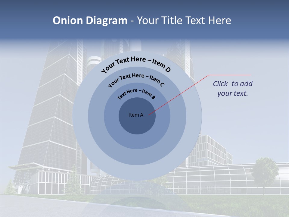 Cars Steel Building PowerPoint Template