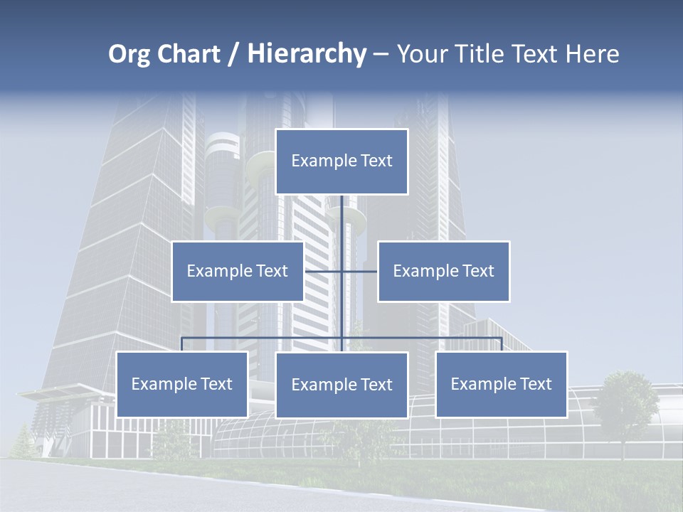 Cars Steel Building PowerPoint Template