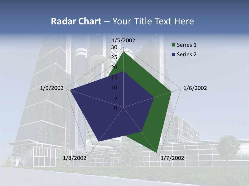 Cars Steel Building PowerPoint Template