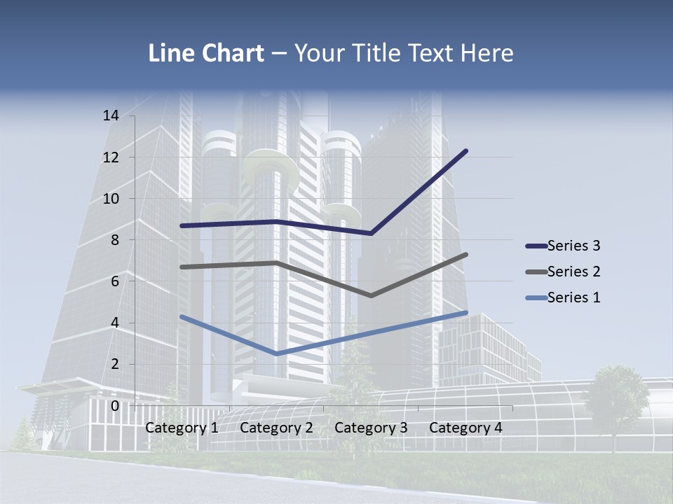 Cars Steel Building PowerPoint Template