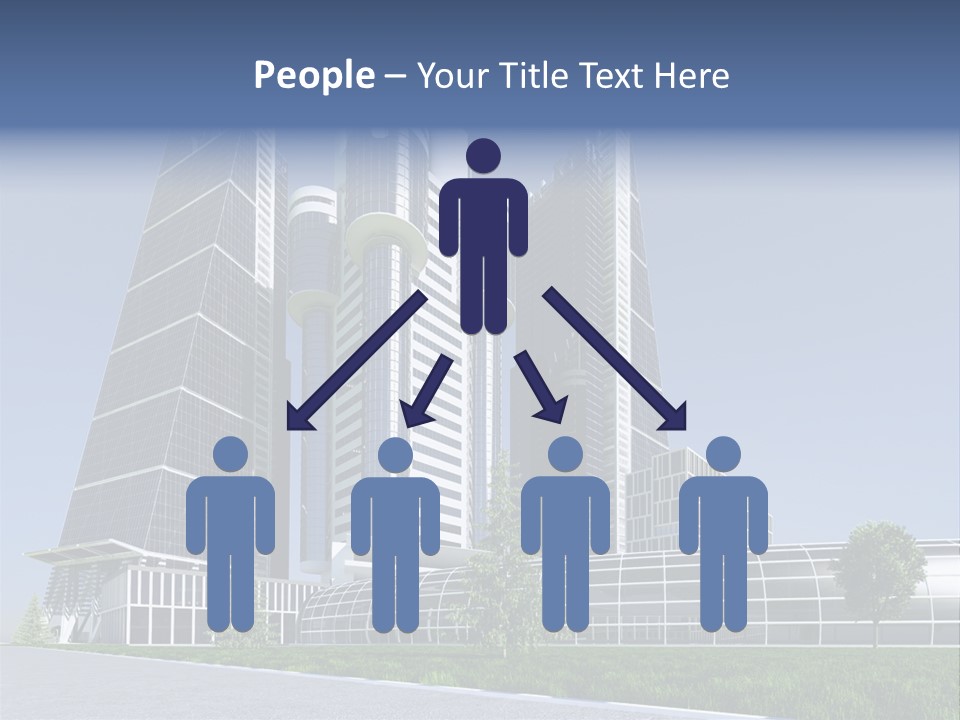 Cars Steel Building PowerPoint Template