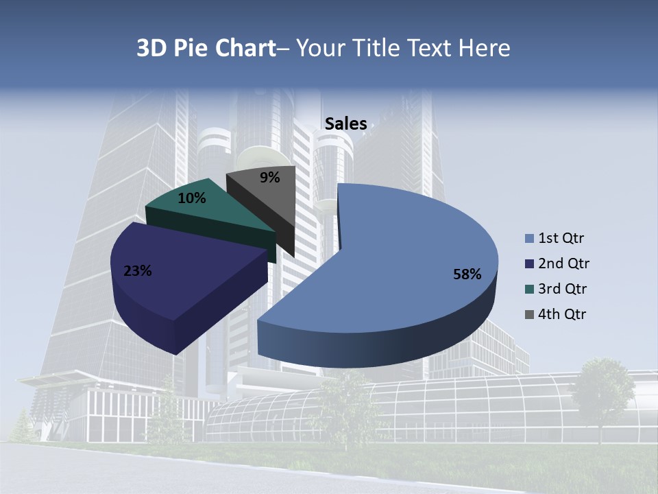 Cars Steel Building PowerPoint Template