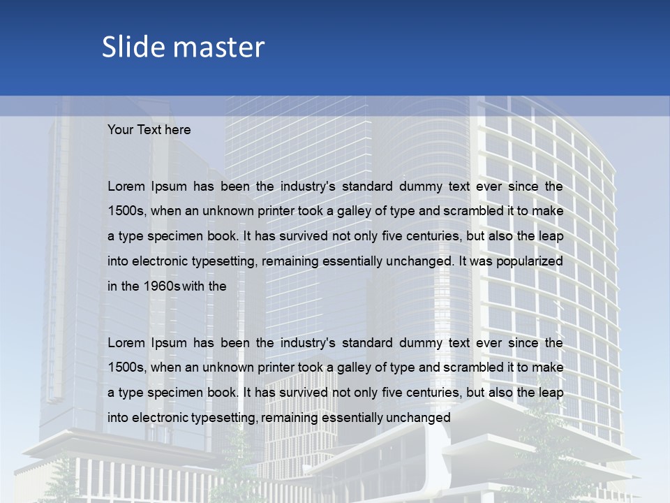 Light Bright High PowerPoint Template