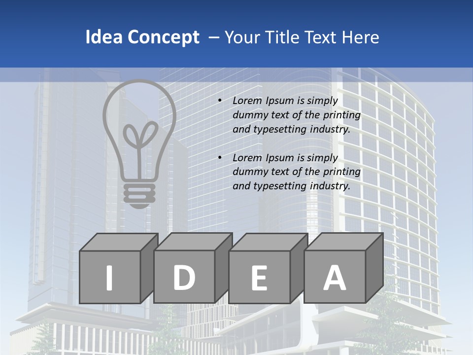 Light Bright High PowerPoint Template