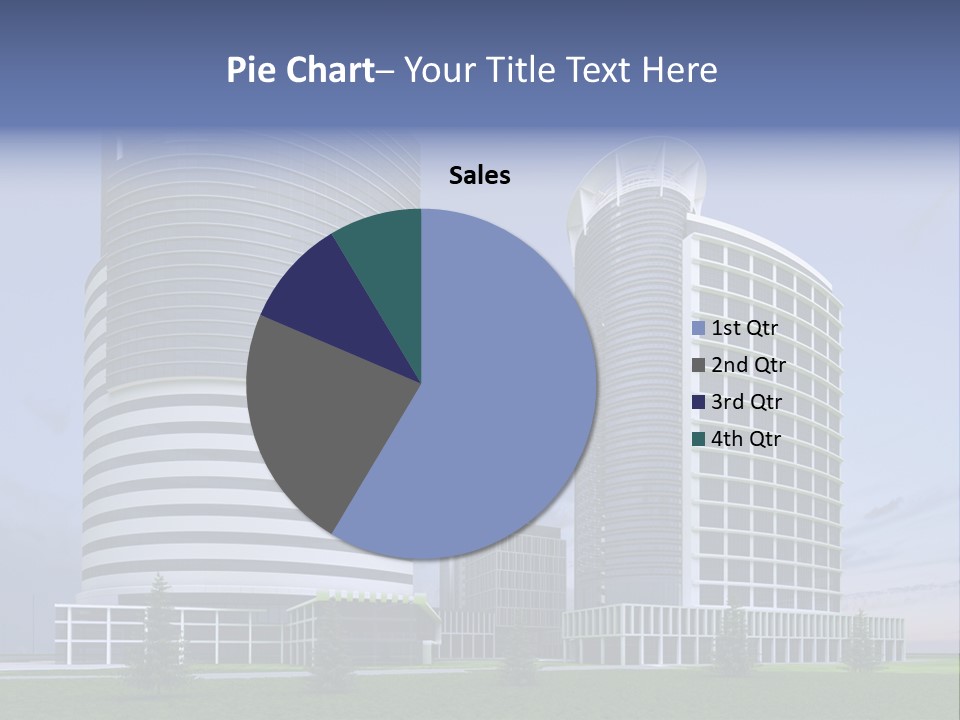 Tall Exterior Window PowerPoint Template