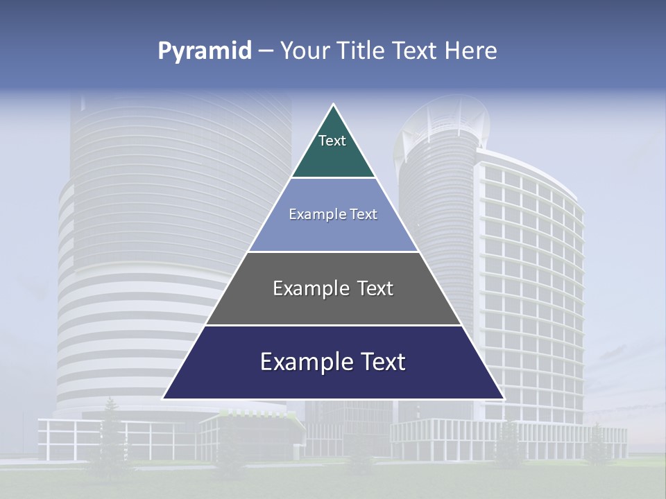 Tall Exterior Window PowerPoint Template