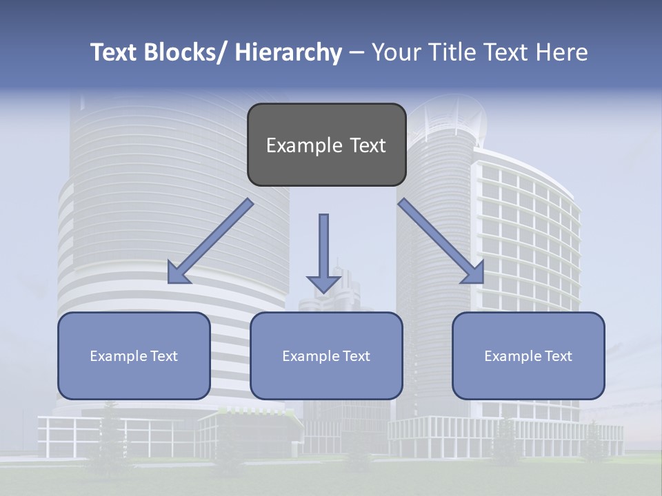 Tall Exterior Window PowerPoint Template