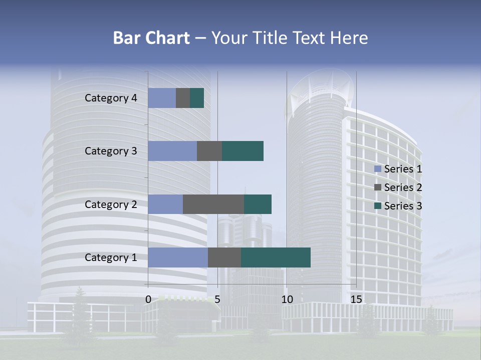 Tall Exterior Window PowerPoint Template