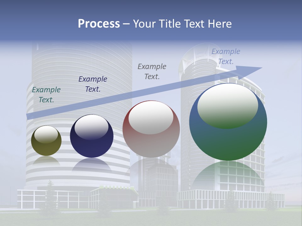 Tall Exterior Window PowerPoint Template