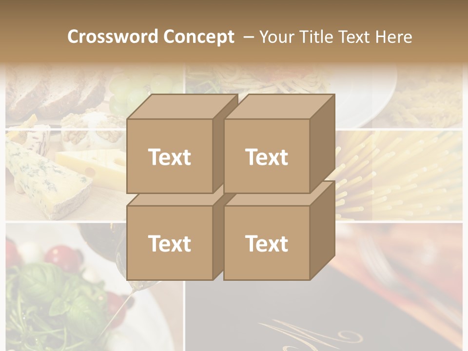 Colourful Italy Menu PowerPoint Template