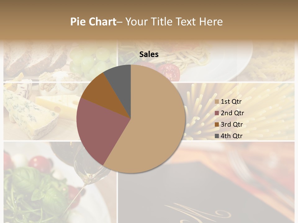 Colourful Italy Menu PowerPoint Template