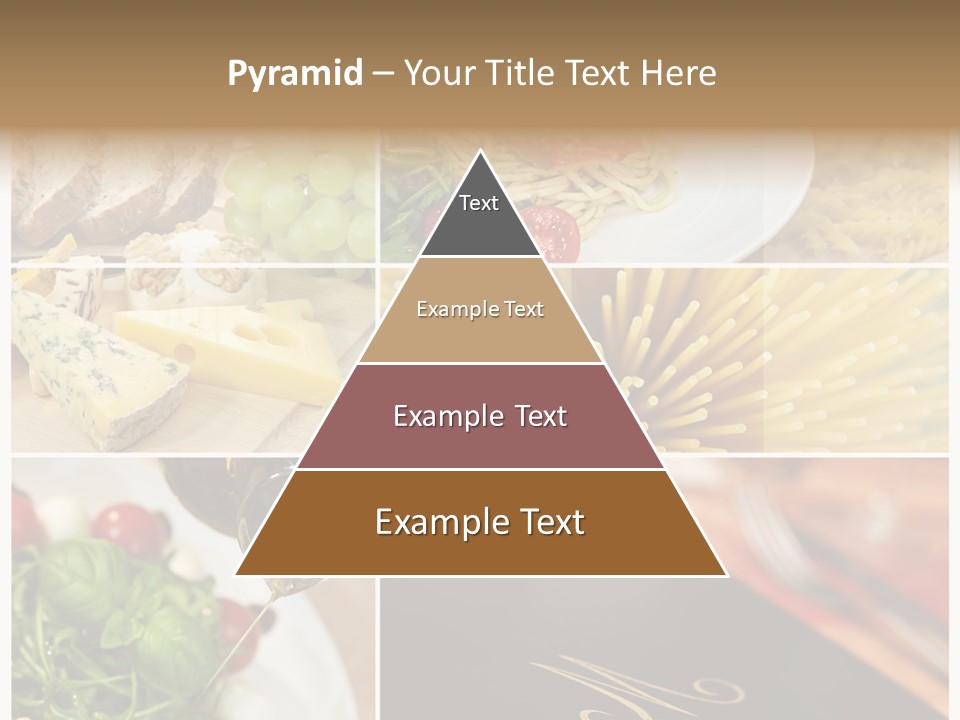 Colourful Italy Menu PowerPoint Template