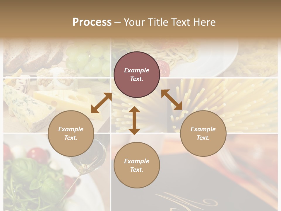 Colourful Italy Menu PowerPoint Template