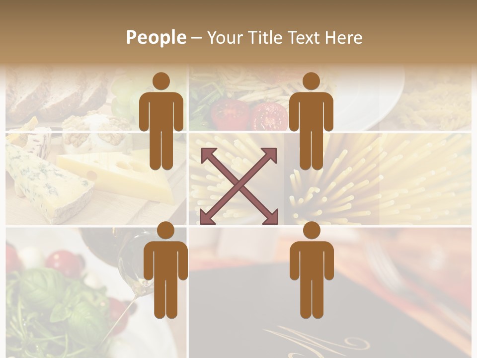 Colourful Italy Menu PowerPoint Template