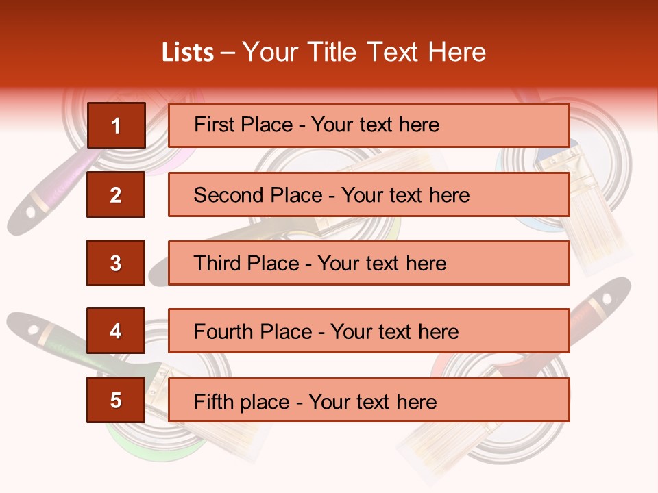 Accessories Container Can Color Colour Container Isolated Objects Tin Tint Unl PowerPoint Template