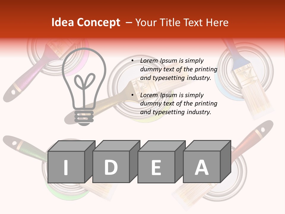 Accessories Container Can Color Colour Container Isolated Objects Tin Tint Unl PowerPoint Template