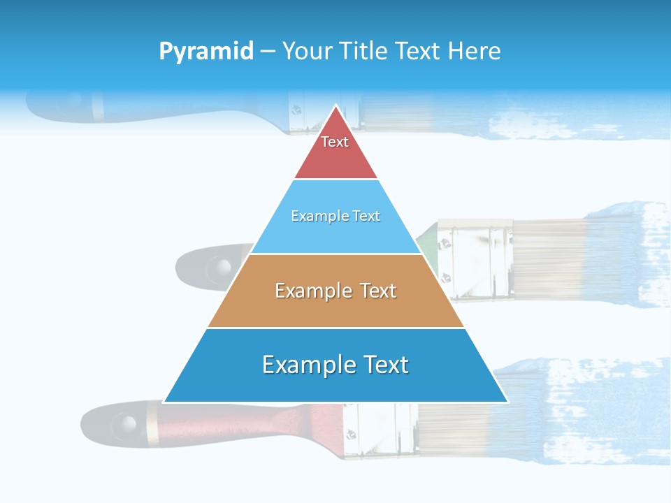 Bristle Draw White Background PowerPoint Template
