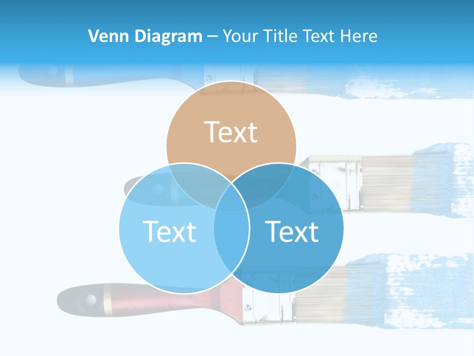 Bristle Draw White Background PowerPoint Template