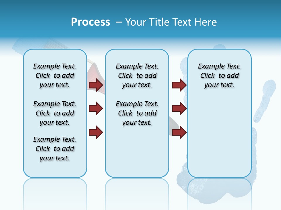 Symbol Fingerprint Drawing PowerPoint Template