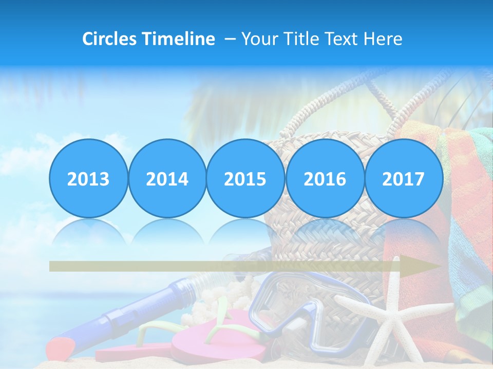 Seashell Feminine Resort PowerPoint Template