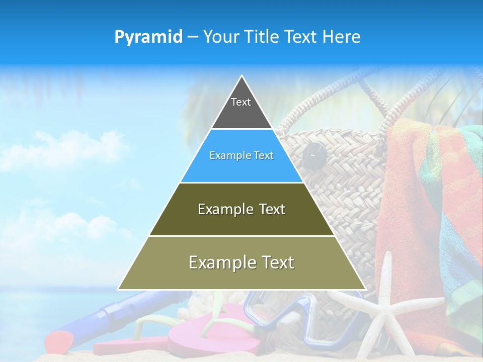 Seashell Feminine Resort PowerPoint Template