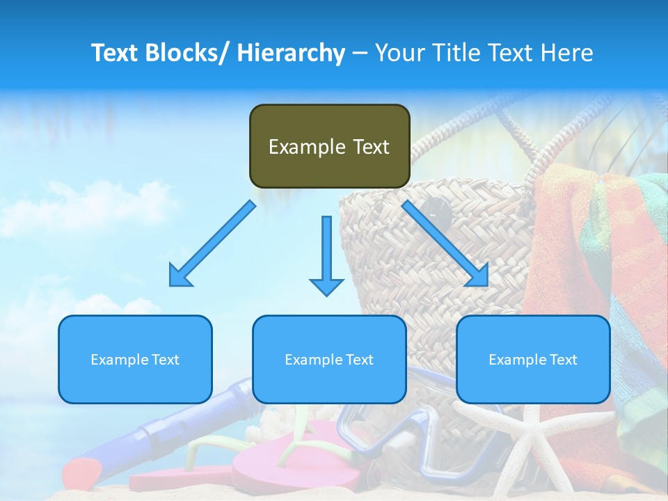 Seashell Feminine Resort PowerPoint Template