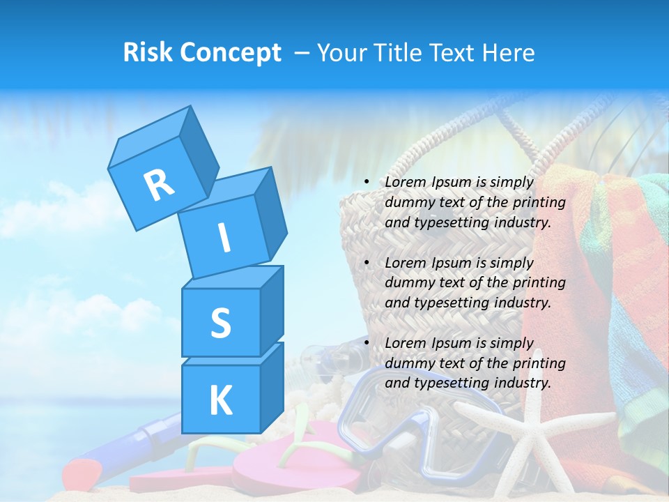 Seashell Feminine Resort PowerPoint Template