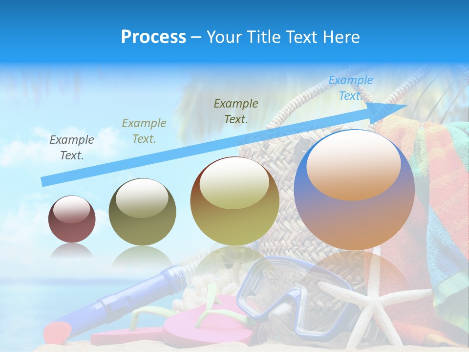 Seashell Feminine Resort PowerPoint Template