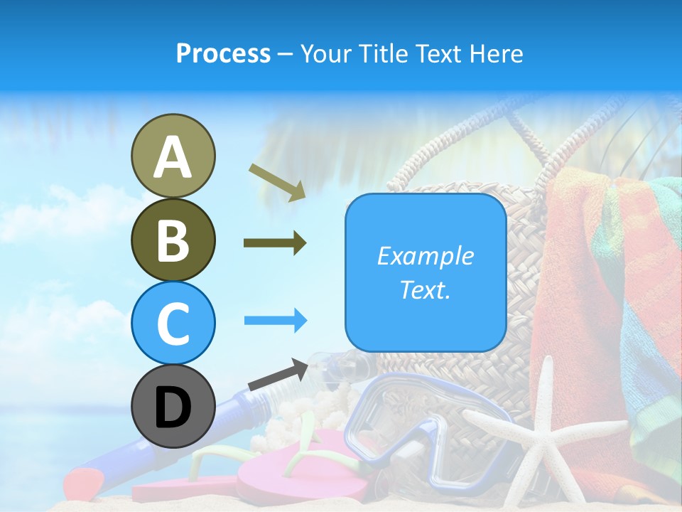 Seashell Feminine Resort PowerPoint Template