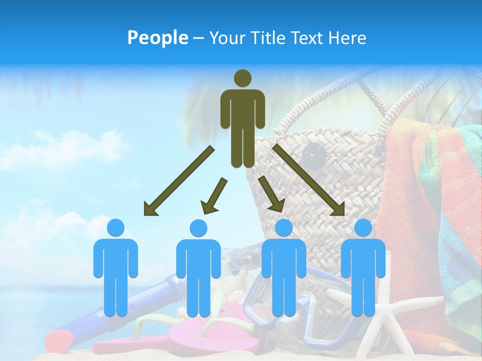 Seashell Feminine Resort PowerPoint Template