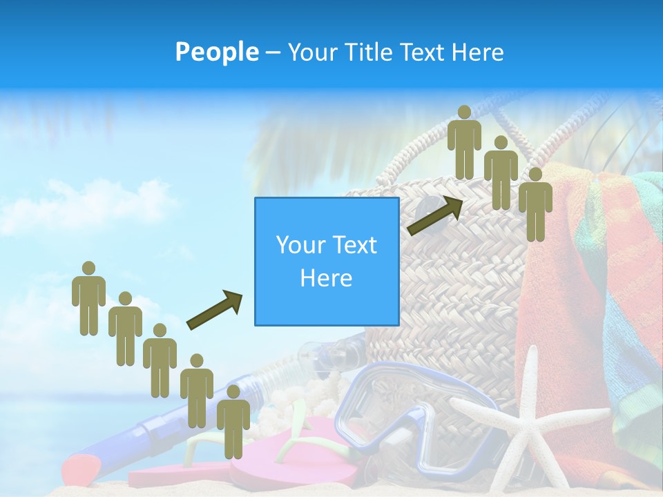 Seashell Feminine Resort PowerPoint Template