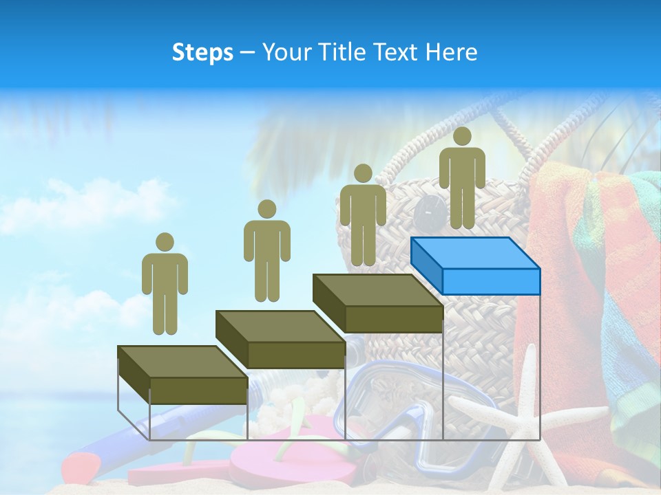 Seashell Feminine Resort PowerPoint Template