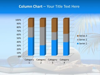 Sand Palm Background PowerPoint Template