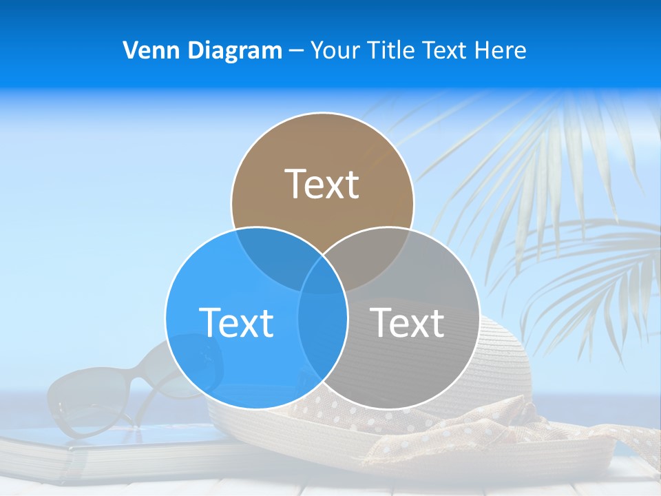 Sand Palm Background PowerPoint Template