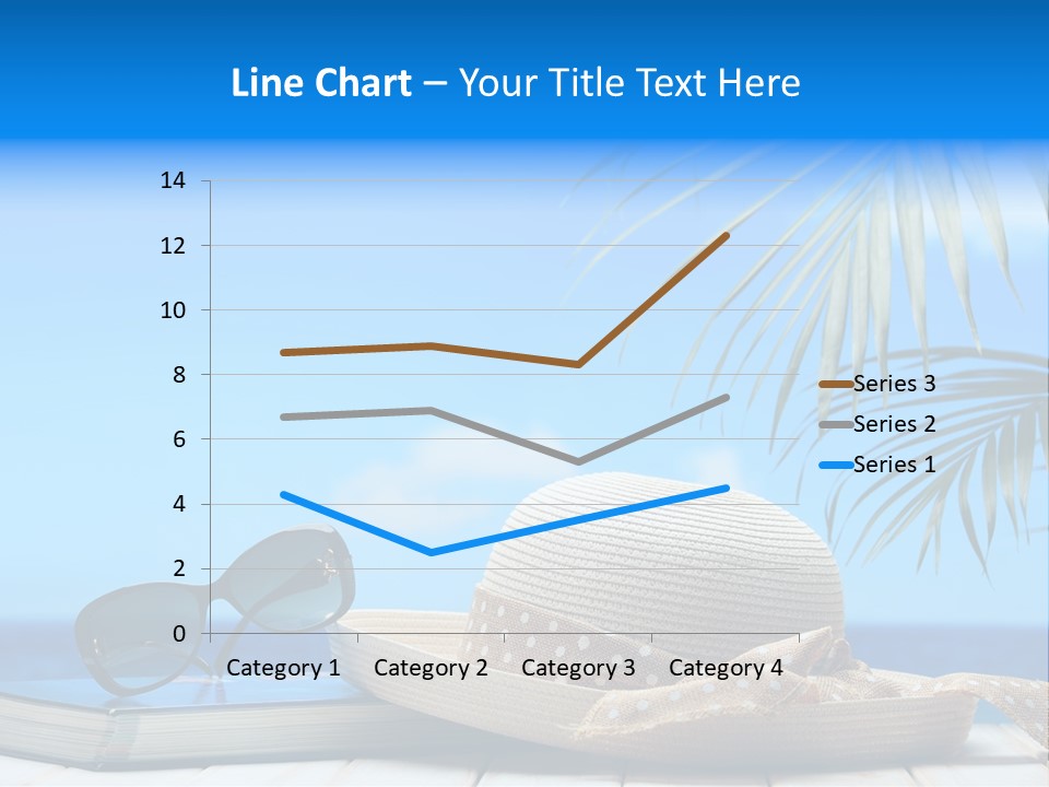 Sand Palm Background PowerPoint Template