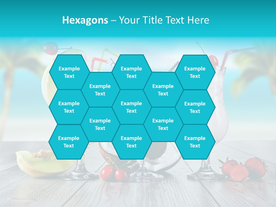 Creamy Cream Hurricane PowerPoint Template