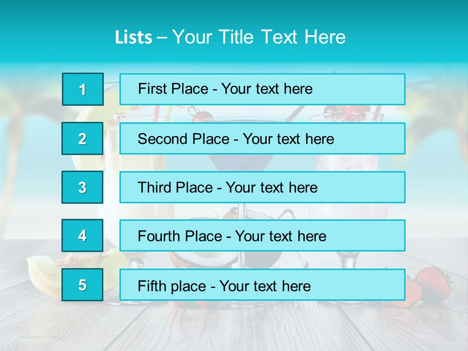 Creamy Cream Hurricane PowerPoint Template