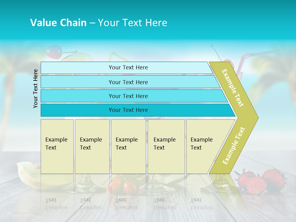Creamy Cream Hurricane PowerPoint Template