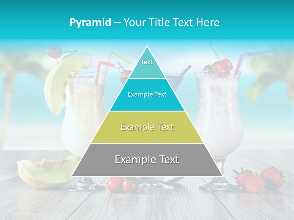 Creamy Cream Hurricane PowerPoint Template