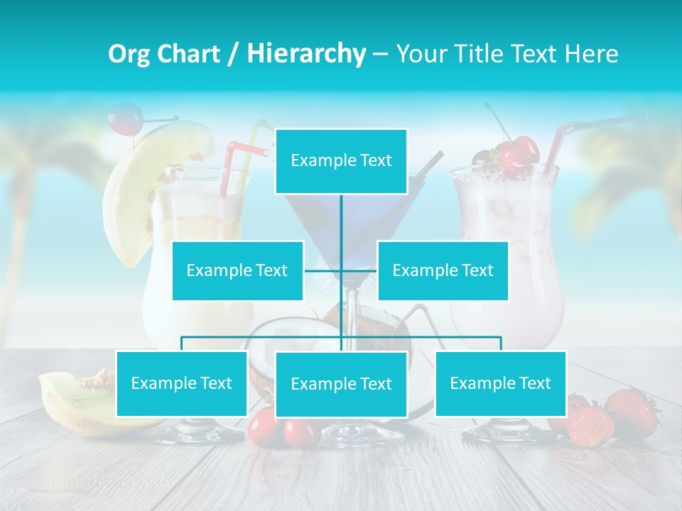 Creamy Cream Hurricane PowerPoint Template
