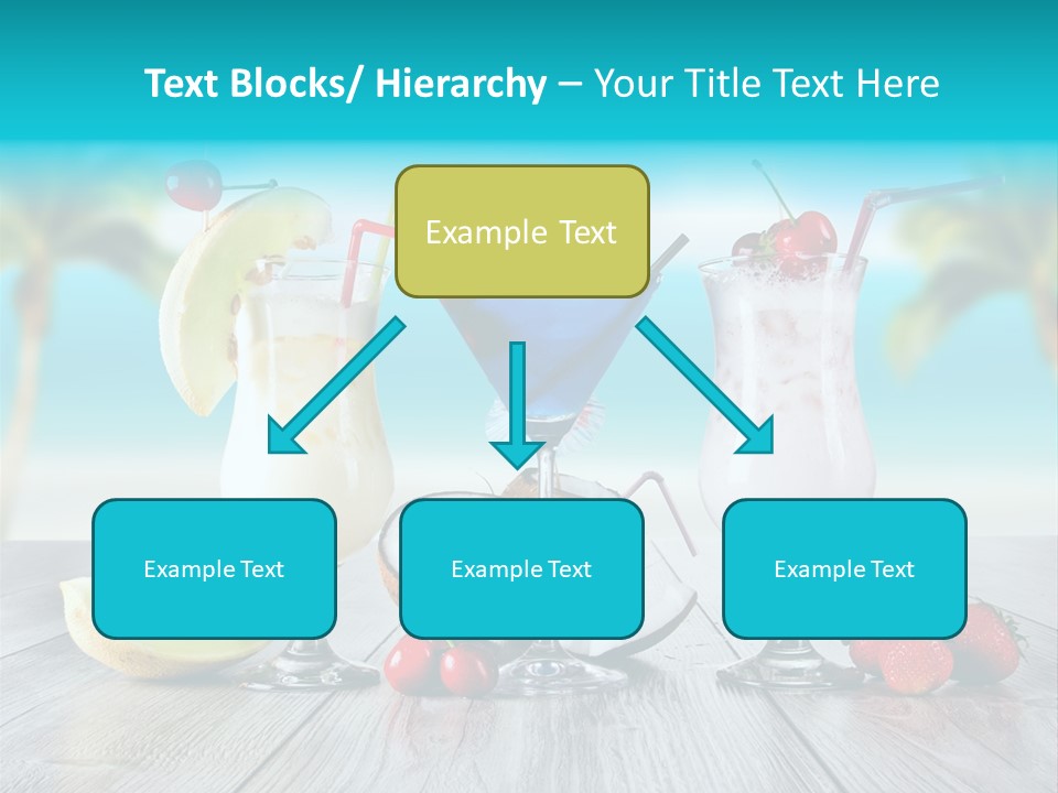 Creamy Cream Hurricane PowerPoint Template