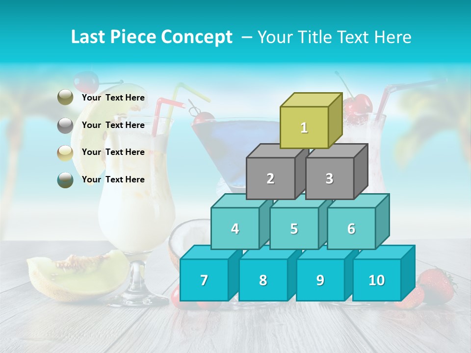 Creamy Cream Hurricane PowerPoint Template
