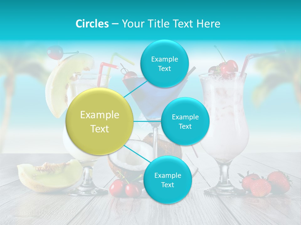 Creamy Cream Hurricane PowerPoint Template