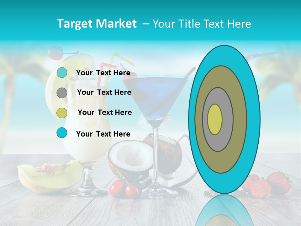 Creamy Cream Hurricane PowerPoint Template