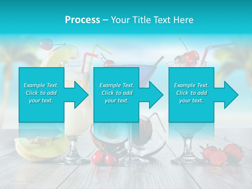 Creamy Cream Hurricane PowerPoint Template