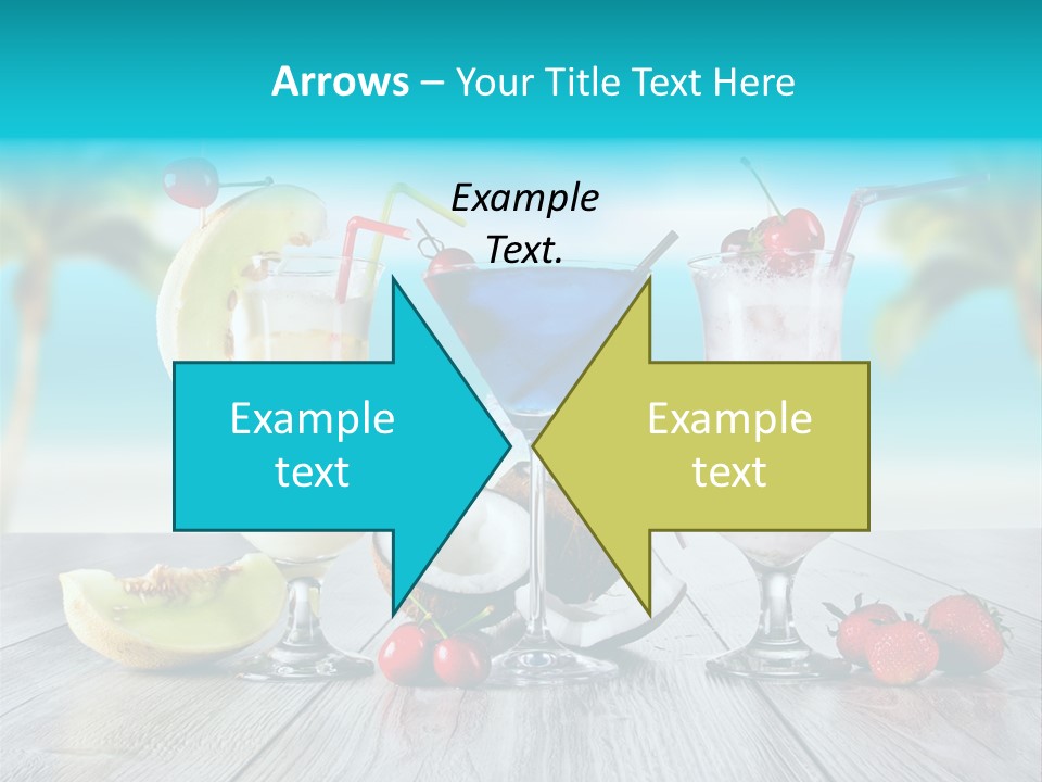 Creamy Cream Hurricane PowerPoint Template