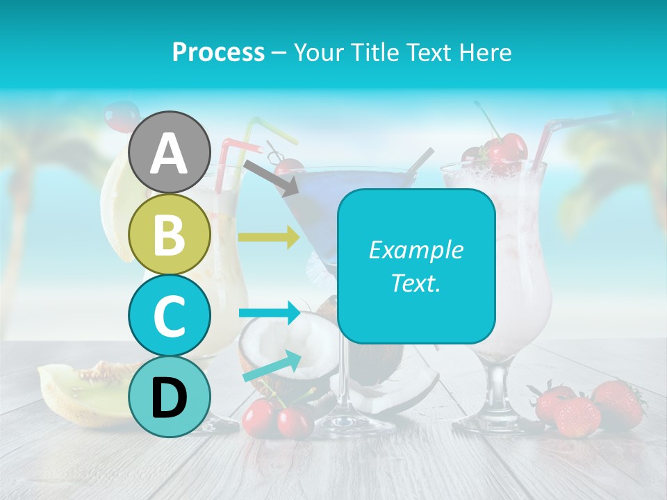 Creamy Cream Hurricane PowerPoint Template