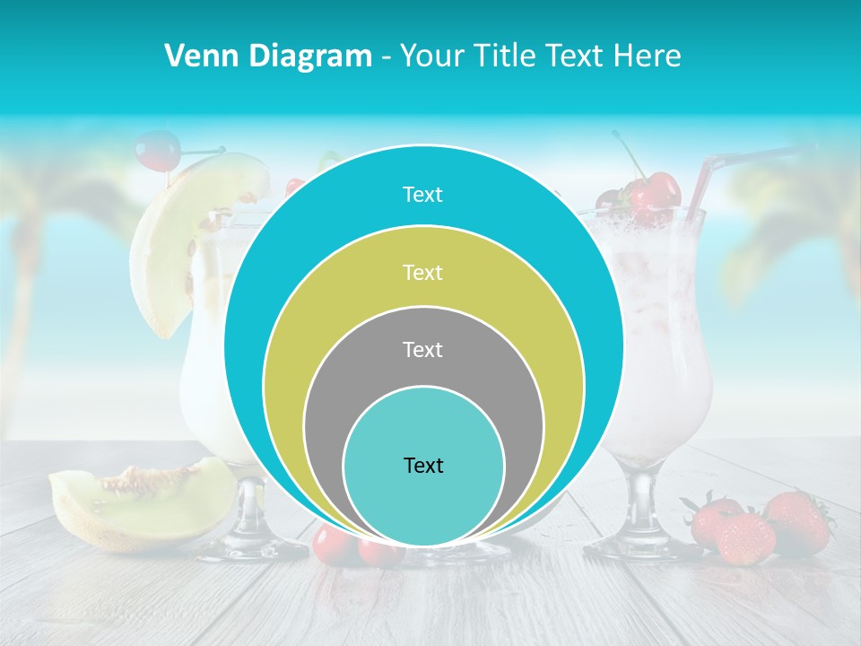 Creamy Cream Hurricane PowerPoint Template