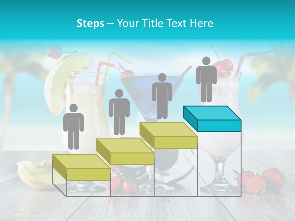 Creamy Cream Hurricane PowerPoint Template